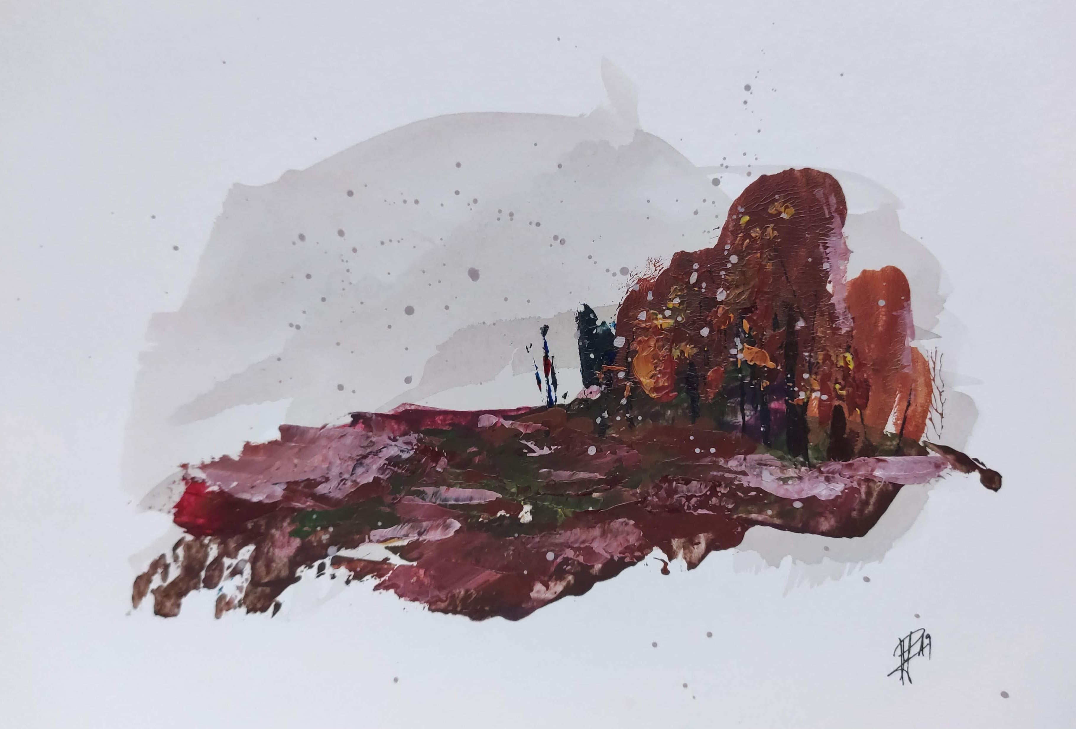 Hiver à Bruxelles. (sold)